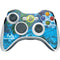RealTree Xtreme Blue Camo Xbox 360 Wireless Controller Skin
