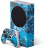 RealTree Xtreme Blue Camo Xbox Series S Bundle Skin