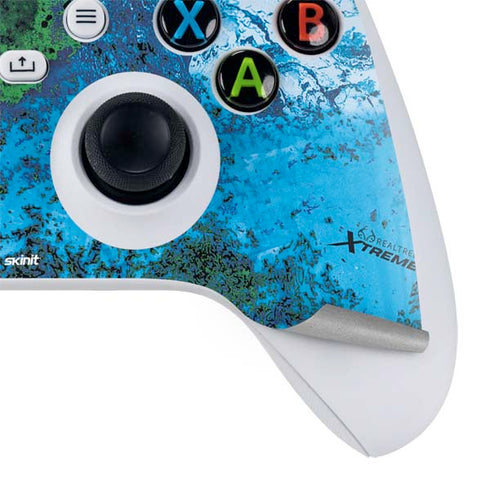 RealTree Xtreme Blue Camo Xbox Series S Bundle Skin