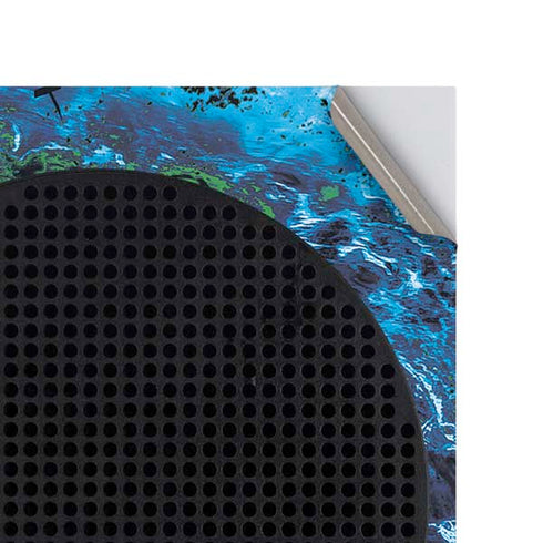 RealTree Xtreme Blue Camo Xbox Series S Console Skin