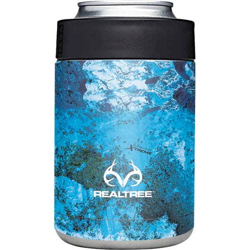 RealTree Xtreme Blue Camo Yeti Colster Can Insulator Skin