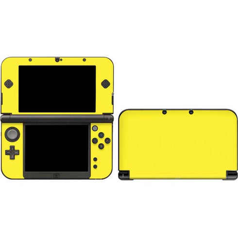 Yellow Solid 3DS XL 2015 Skin