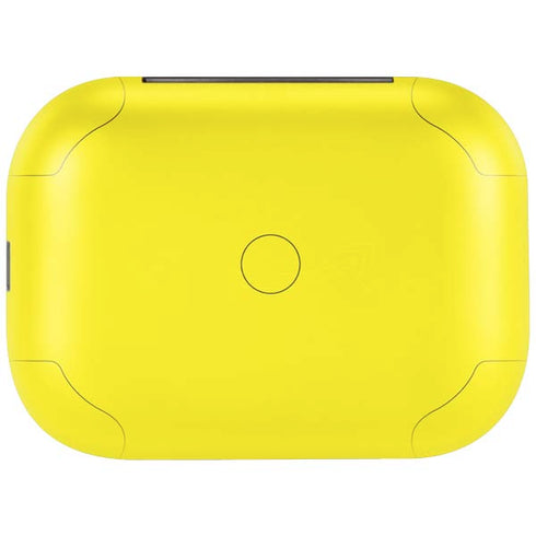 Yellow Solid Amazon Echo Buds Skin