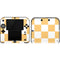 Yellow and White Checkerboard Nintendo 2DS Skin