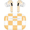 Yellow and White Checkerboard AirPods Pro 2nd Gen Skin