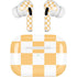 Yellow and White Checkerboard AirPods Pro 2nd Gen Skin