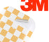 Yellow and White Checkerboard Apple AirPods 2 Skin