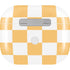 Yellow and White Checkerboard Apple AirPods (3rd Gen 2021) Skin