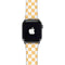 Yellow and White Checkerboard Apple Watch Band 38-40mm