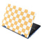 Yellow and White Checkerboard Aspire R11 11.6in Skin