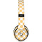 Yellow and White Checkerboard Beats Solo 2 Wired Skin
