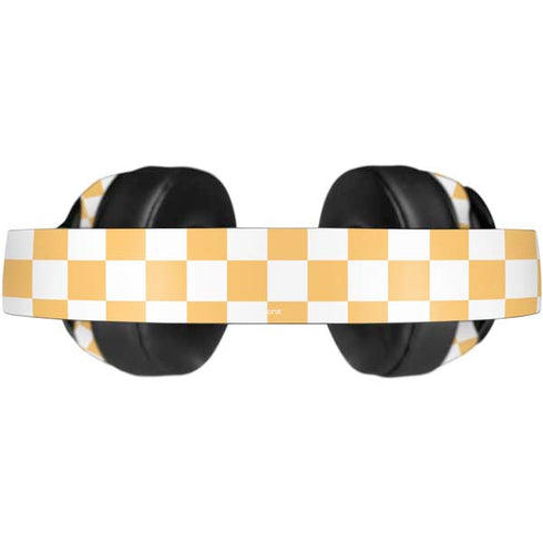 Yellow and White Checkerboard Beats Solo Pro Skin