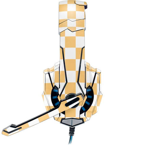 Yellow and White Checkerboard BENGOO G9000 Skin