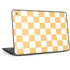 Yellow and White Checkerboard HP Chromebook Skin