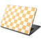 Yellow and White Checkerboard Dell Chromebook Skin