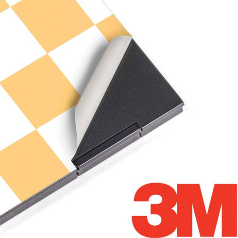 Yellow and White Checkerboard HP Envy Skin