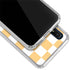 Yellow and White Checkerboard Galaxy A10e Clear Case
