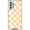 Yellow and White Checkerboard Galaxy A53 5G Clear Case
