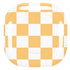 Yellow and White Checkerboard Galaxy Buds Pro Skin