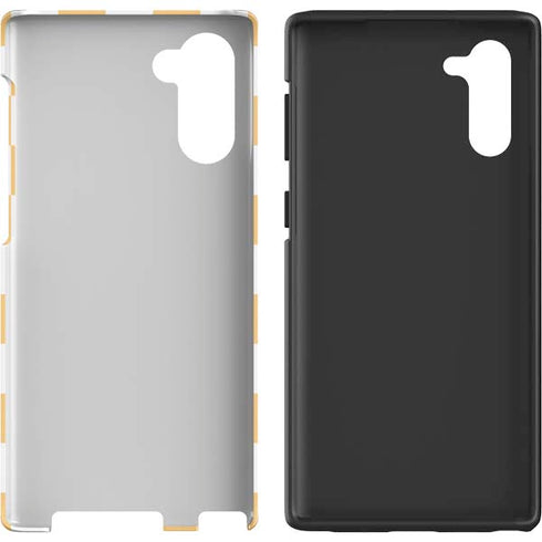Yellow and White Checkerboard Galaxy Note 10 Pro Case