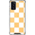 Yellow and White Checkerboard Galaxy Note20 5G Clear Case