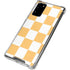 Yellow and White Checkerboard Galaxy Note20 5G Clear Case