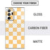 Yellow and White Checkerboard Galaxy Note20 Ultra 5G Skin