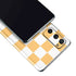 Yellow and White Checkerboard Galaxy S20 Fan Edition Skin