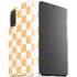 Yellow and White Checkerboard Galaxy S20 Lite Case