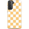 Yellow and White Checkerboard Galaxy S21 5G Pro Case