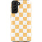 Yellow and White Checkerboard Galaxy S21 Plus 5G Pro Case
