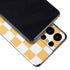 Yellow and White Checkerboard Galaxy S21 Ultra 5G Skin