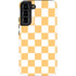 Yellow and White Checkerboard Galaxy S22 Plus Pro Case
