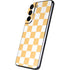 Yellow and White Checkerboard Galaxy S22 Skin