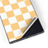 Yellow and White Checkerboard Galaxy S22 Ultra Skin