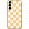 Yellow and White Checkerboard Galaxy S23 FE Skin