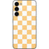 Yellow and White Checkerboard Galaxy S23 Plus Skin