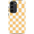 Yellow and White Checkerboard Galaxy S23 Pro Case