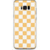Yellow and White Checkerboard Galaxy S8 Skin