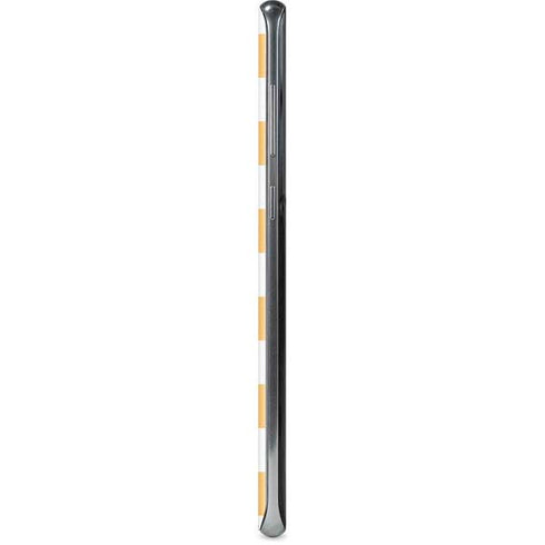 Yellow and White Checkerboard Galaxy S8 Skin