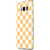 Yellow and White Checkerboard Galaxy S8 Skin