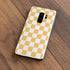 Yellow and White Checkerboard Galaxy S9 Plus Skin