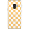 Yellow and White Checkerboard Galaxy S9 Skin