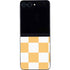 Yellow and White Checkerboard Galaxy Z Flip5 5G Skin