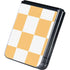 Yellow and White Checkerboard Galaxy Z Flip5 5G Skin