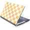 Yellow and White Checkerboard Generic Laptop Skin