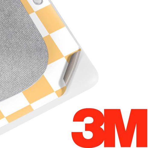 Yellow and White Checkerboard Google Home Hub Skin