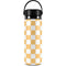 Yellow and White Checkerboard Hydro Flask 20oz Wide Mouth Skin