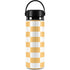 Yellow and White Checkerboard Hydro Flask 20oz Wide Mouth Skin