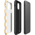 Yellow and White Checkerboard iPhone 11 Pro Max Impact Case
